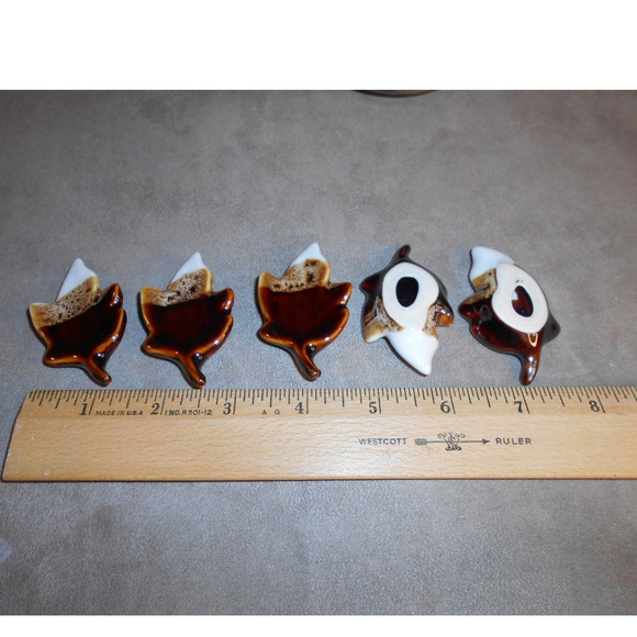 Japanese/Asian Dinnerware: Wood Bowls, Chopsticks & Rests, Ceramic Plates - Picture 10 of 16